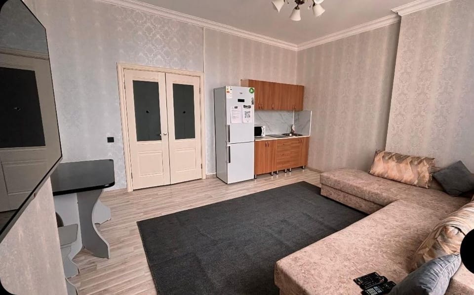 Двухкомнатная квартира на набережной Apartment in Kazakhstan