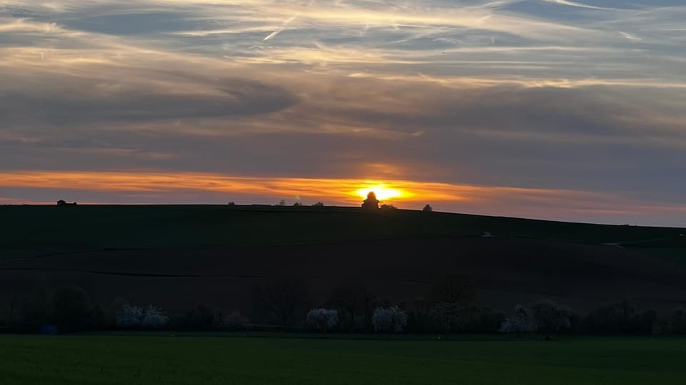 Natural landscape, Sunset