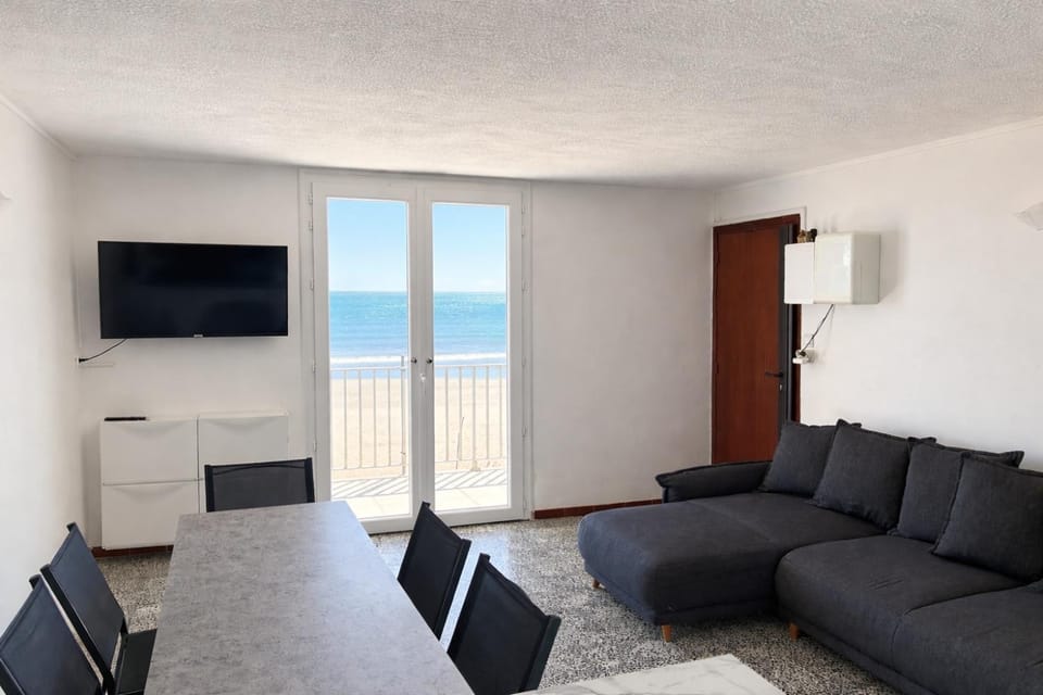 Carnon Plage, 1ère ligne, balcon sur la mer Apartment in Mauguio