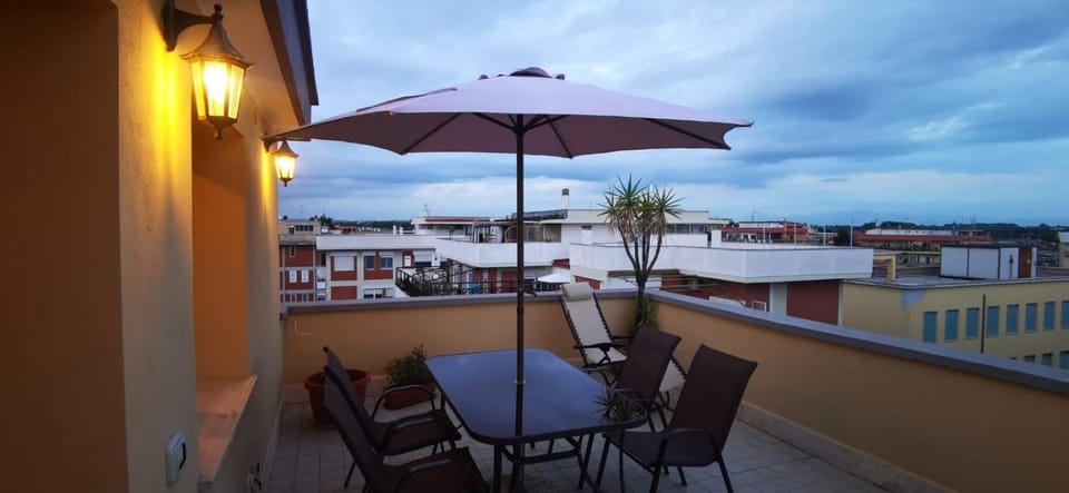 Property building, View (from property/room), Balcony/Terrace, City view
