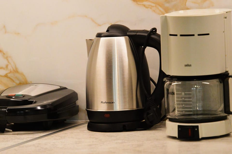 Coffee/tea facilities, Kitchen or kitchenette, toaster