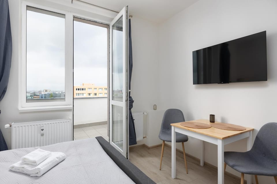 Apartment near the subway with a terrace Apartment in Prague