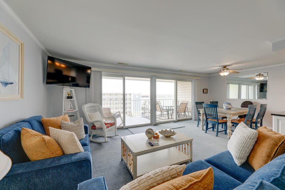 Walk to Beach! Family-Friendly Ocean City Condo House in Ocean City