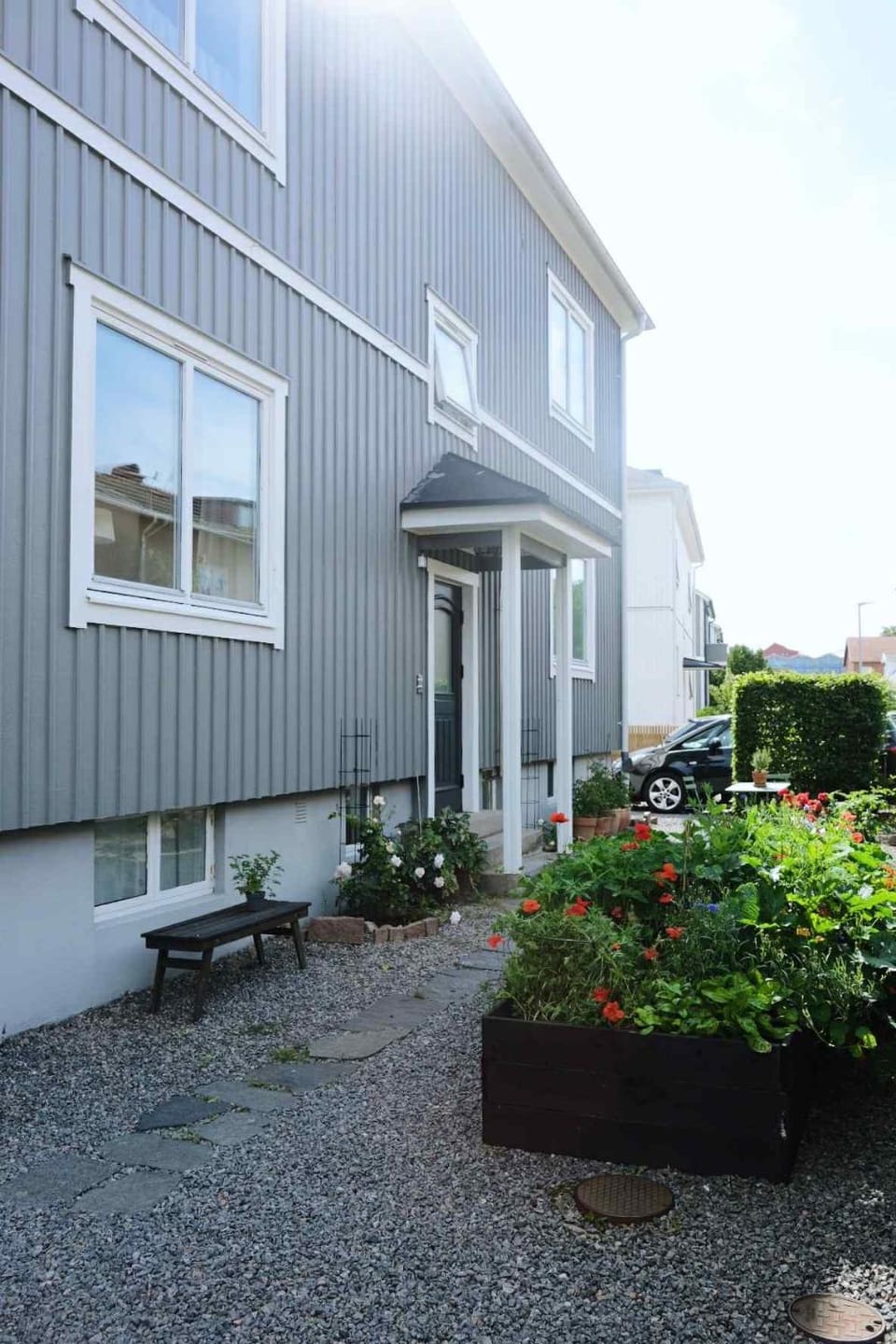 Lägenhet med trädgård nära stad och hav Apartment in Denmark