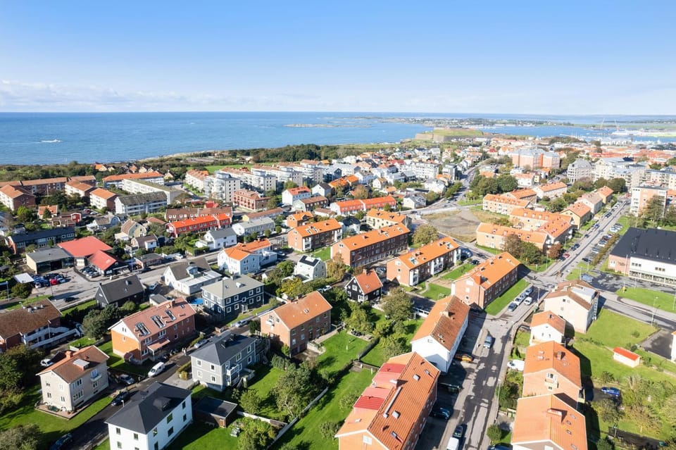 Lägenhet med trädgård nära stad och hav Apartment in Denmark