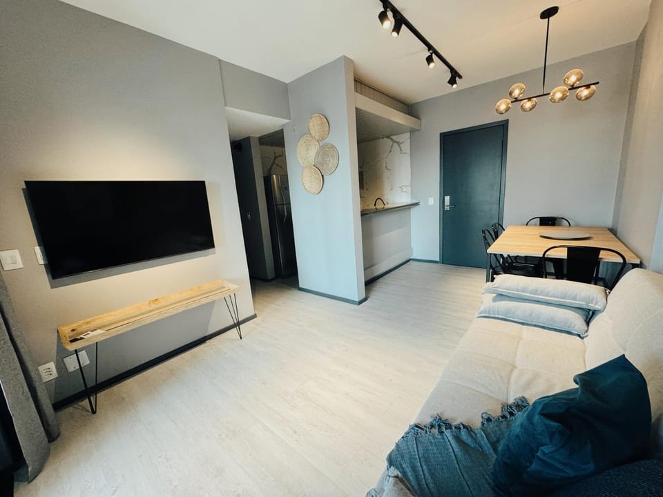 Kitchen or kitchenette, Living room