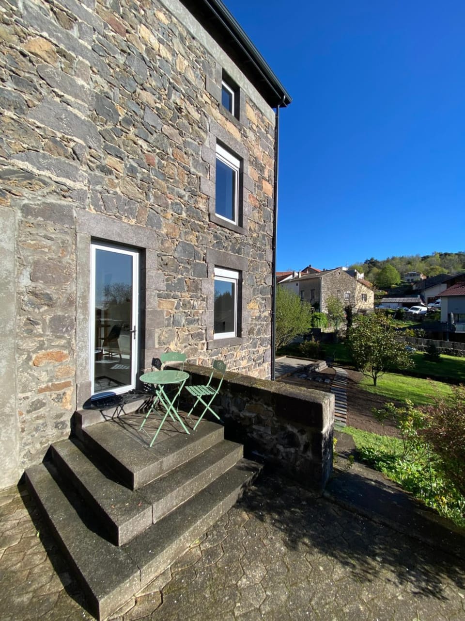 Property building, Spring, Day