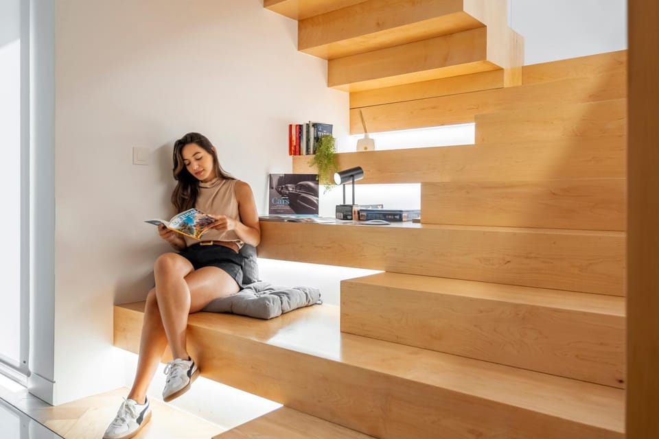 People, Library, Living room, Seating area, group of guests