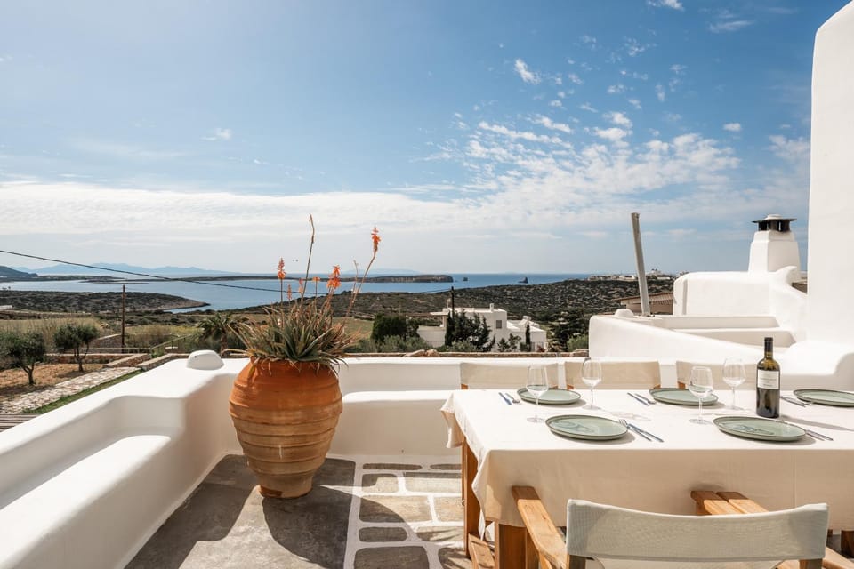 Dining area, Sea view