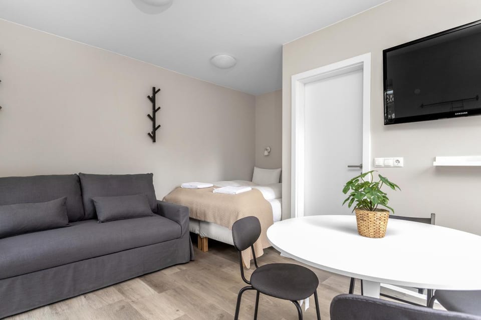 Bed, TV and multimedia, Seating area, Dining area