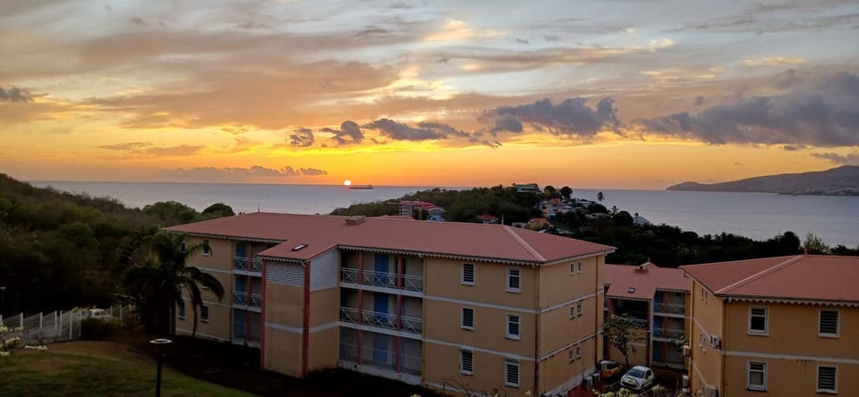 Natural landscape, Sea view, Sunset
