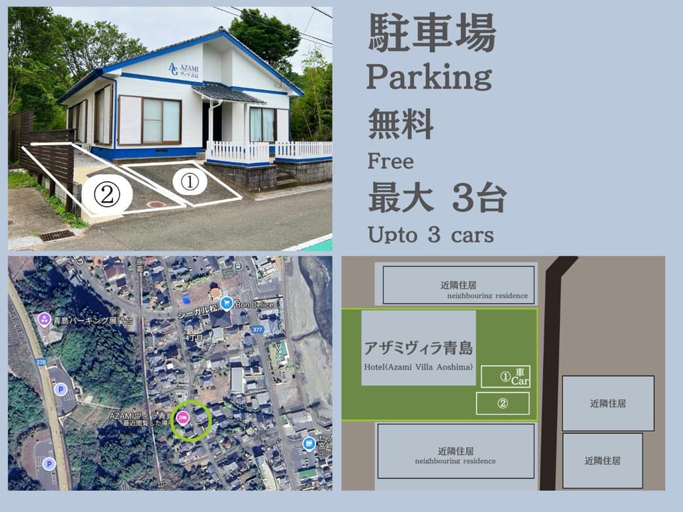Off site, Parking