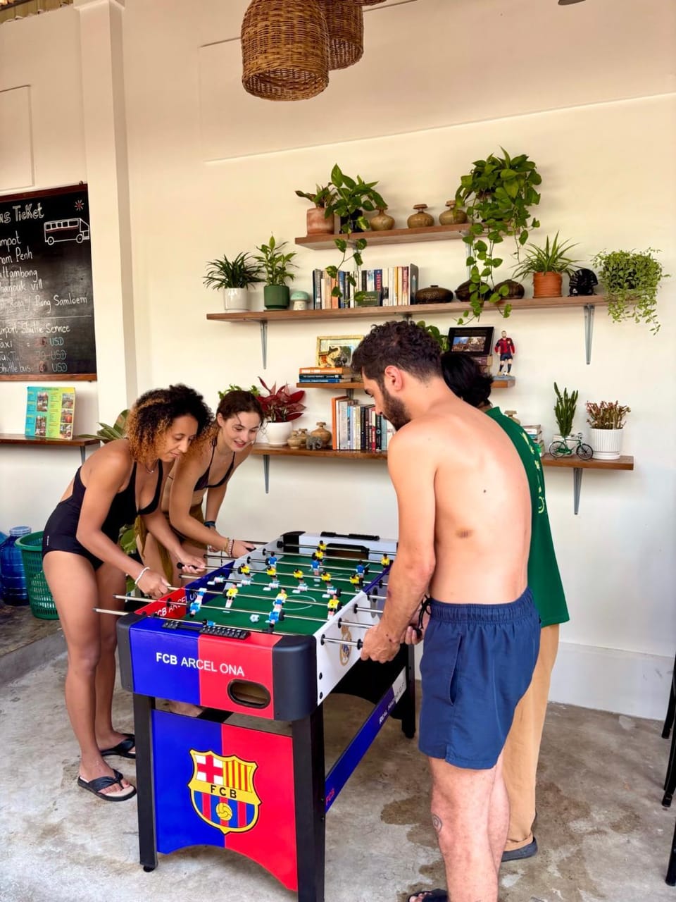 People, Game Room, group of guests