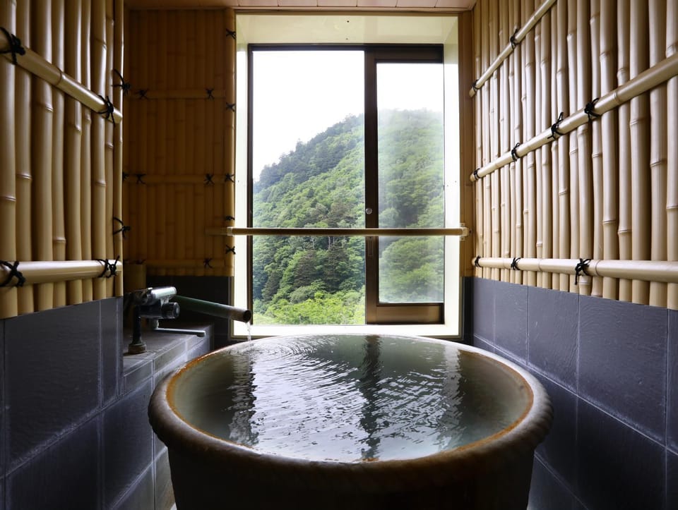 Hot Spring Bath, Bathroom, View (from property/room)