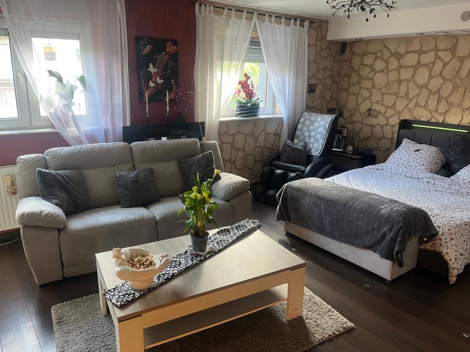 Living room, Bedroom