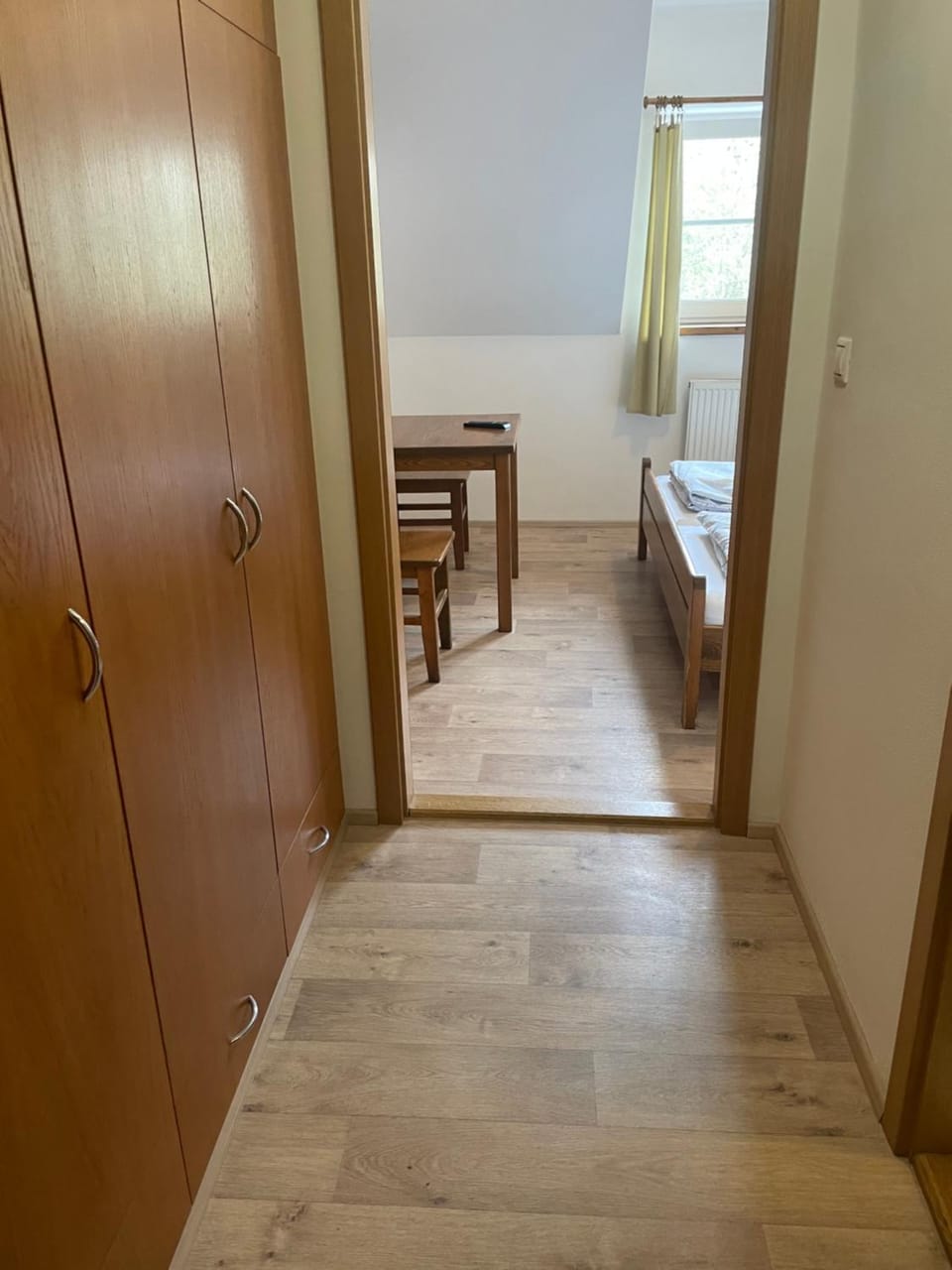 Bed, Photo of the whole room, Bedroom, wardrobe