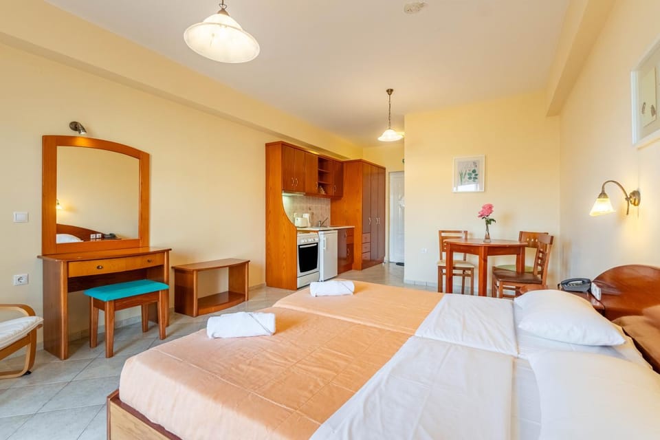 Property building, Living room, Bedroom