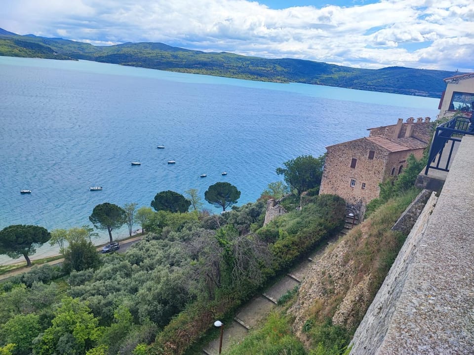 Day, Natural landscape, Lake view