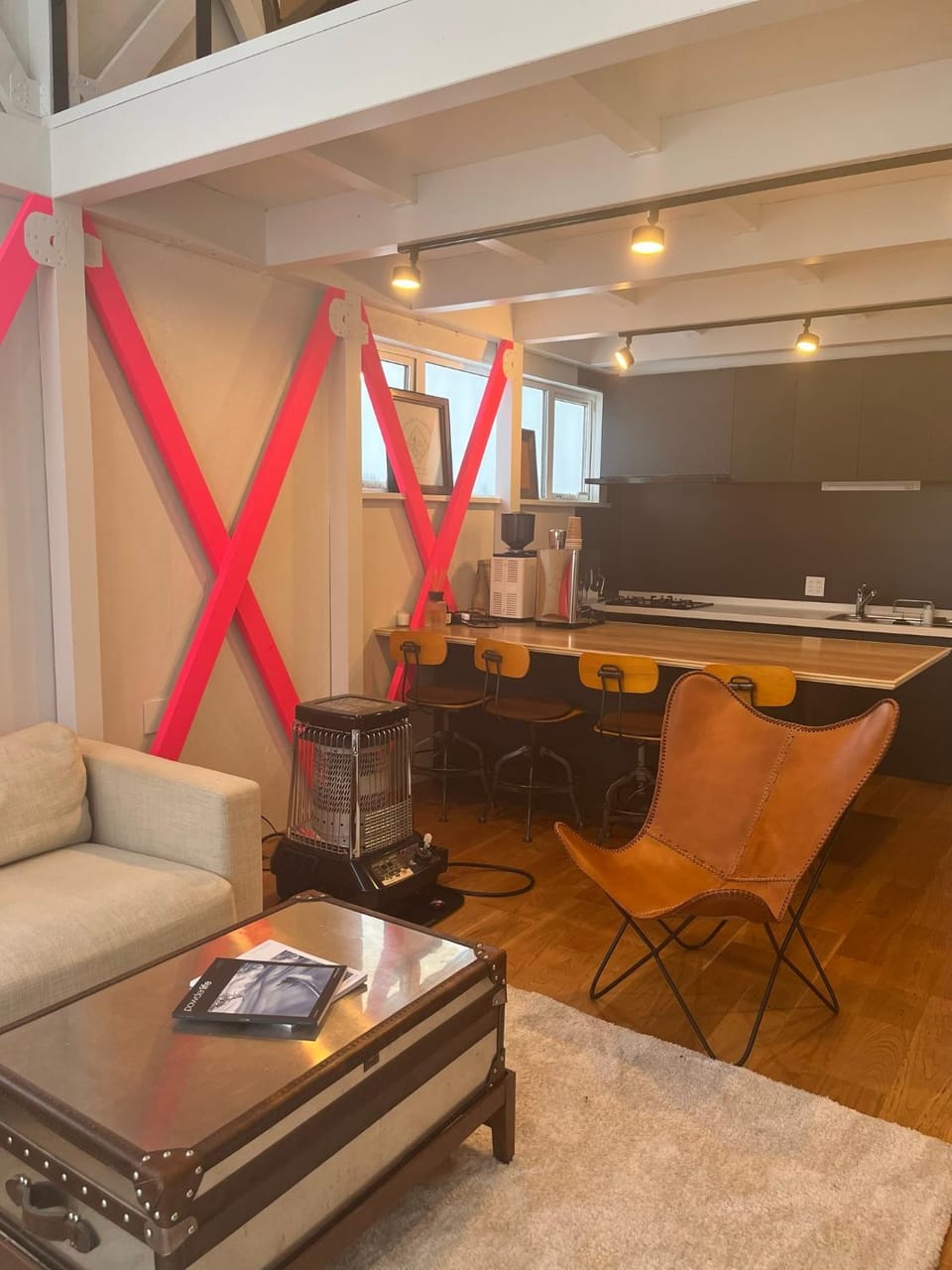 Living room, Dining area