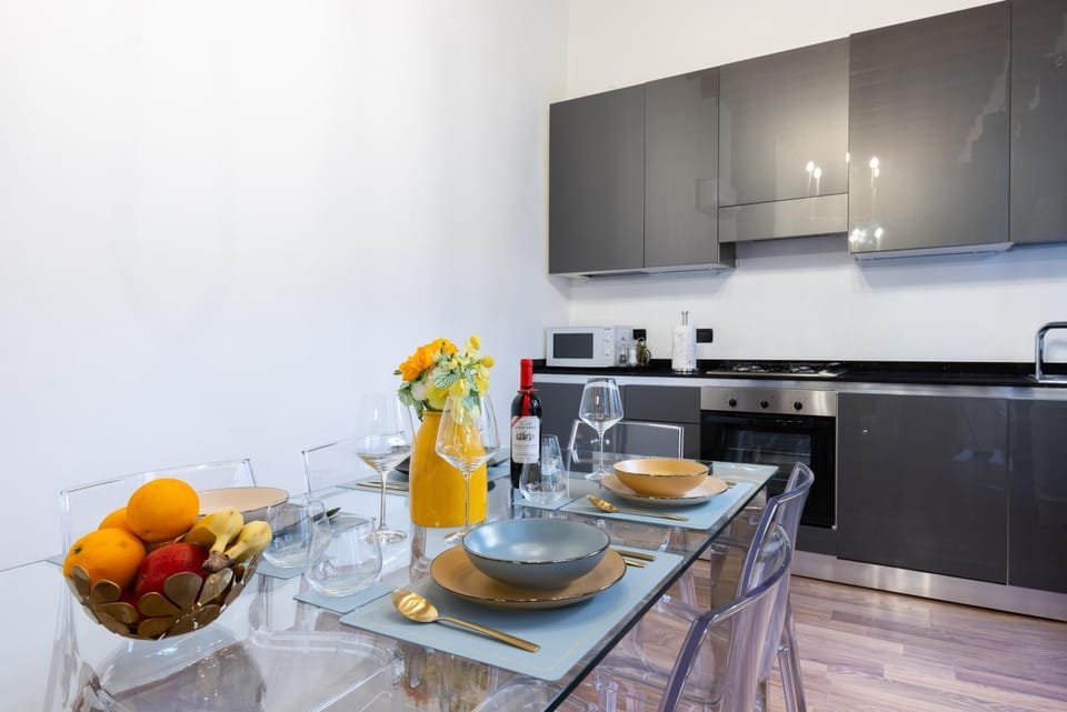 Kitchen or kitchenette, Food and drinks, Dining area, minibar, pet friendly, stove