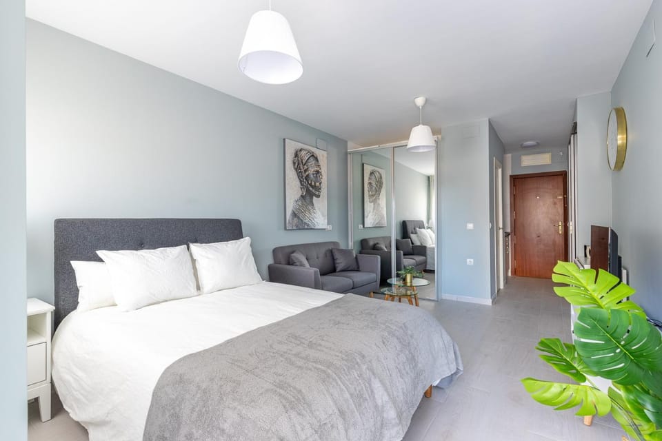 Living room, Bedroom