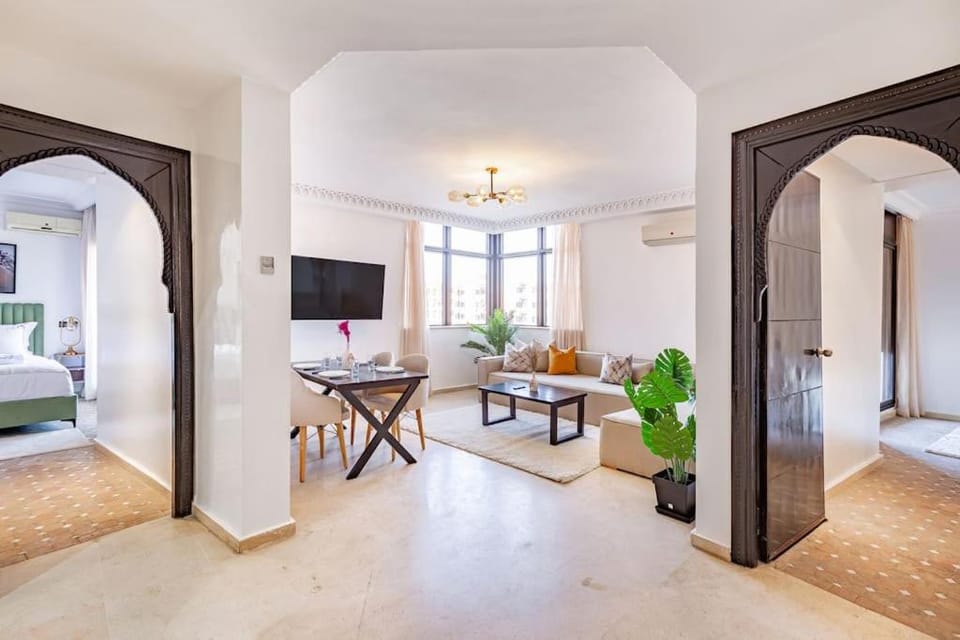 New, Appartement Miramas à Gueliz,en plein centre ville Apartment in Marrakesh