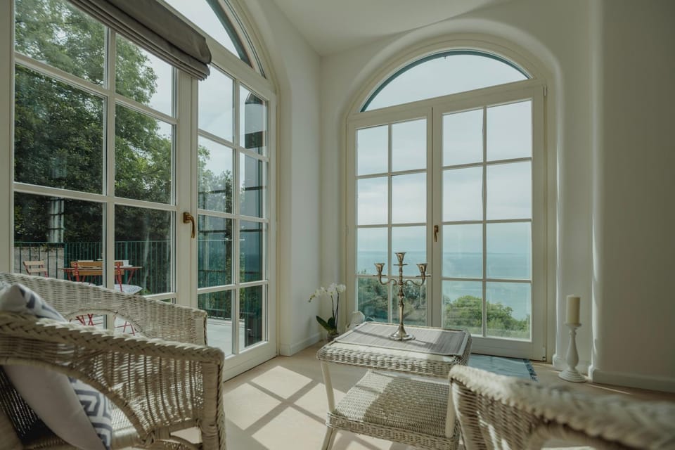 Natural landscape, Living room, Sea view