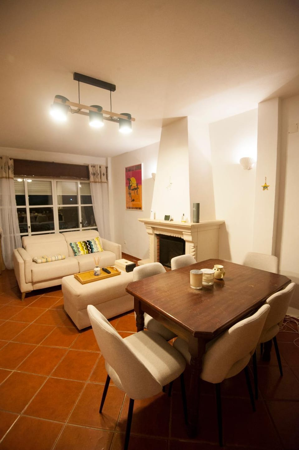 Living room, Dining area