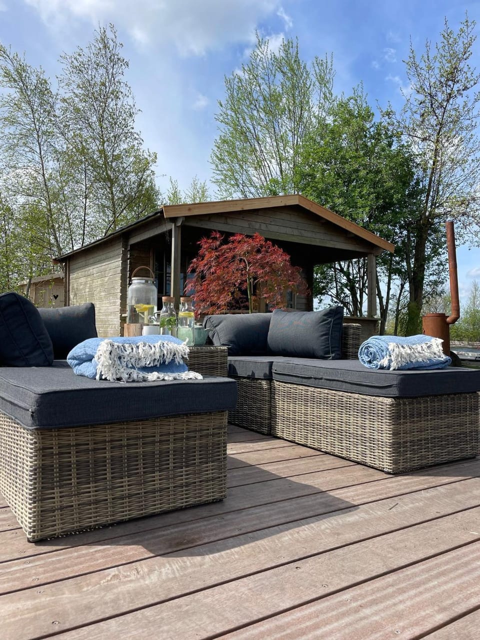 Patio, Natural landscape, Garden, Balcony/Terrace, Balcony/Terrace, Seating area, Garden view