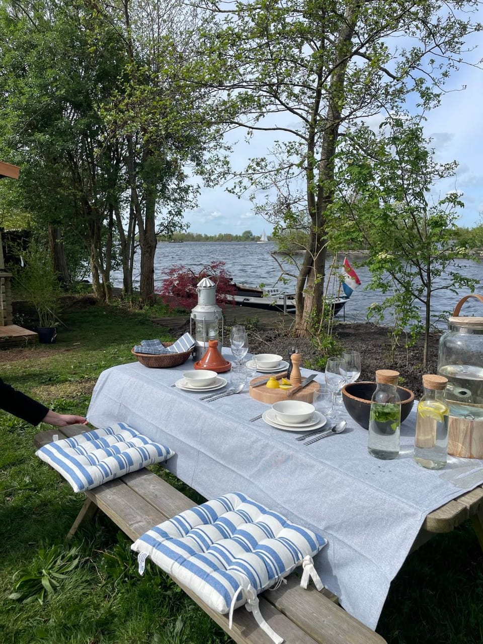Natural landscape, Garden, Food, Garden view, Lake view, River view