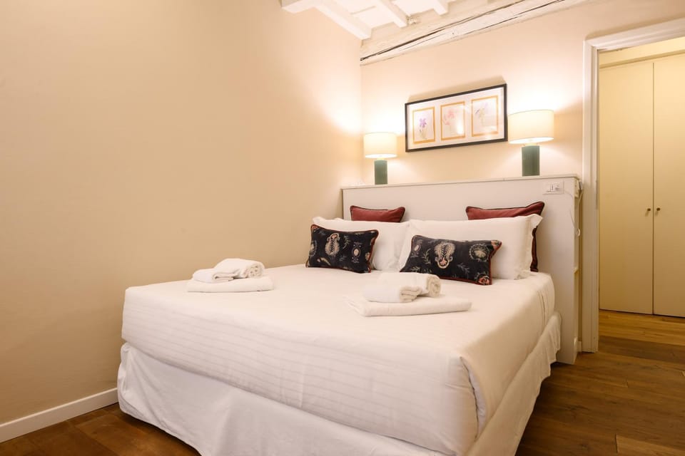 Bed, Photo of the whole room, Bedroom, towels, wardrobe