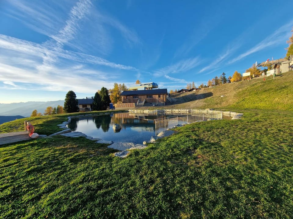 Natural landscape, Lake view, Mountain view
