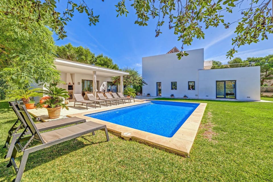 Property building, Living room, Swimming pool