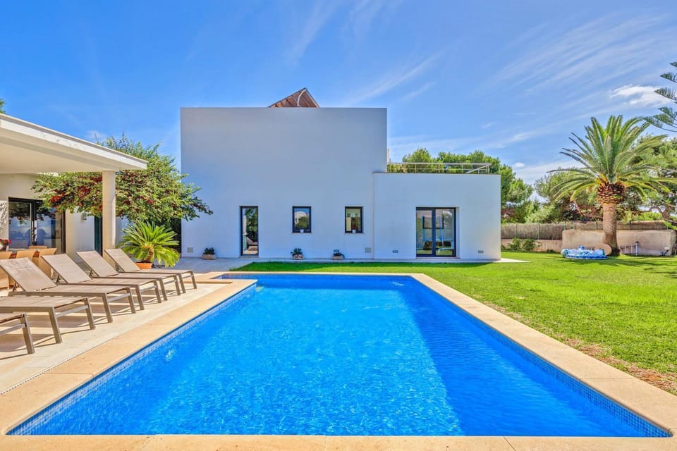 Property building, Living room, Swimming pool