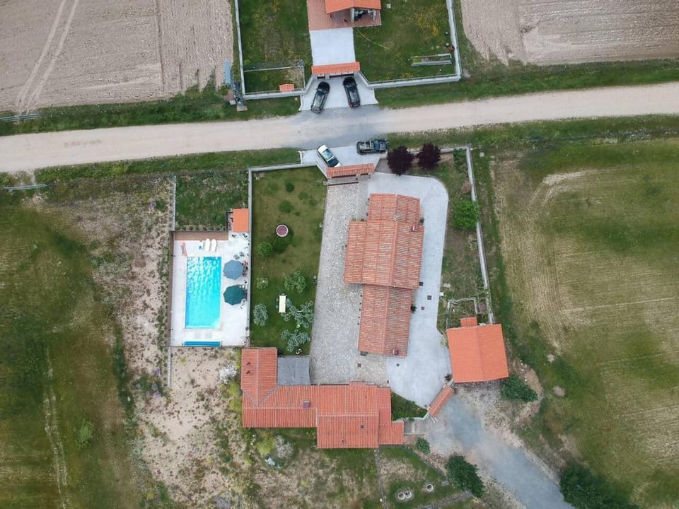 Natural landscape, Bird's eye view, Swimming pool