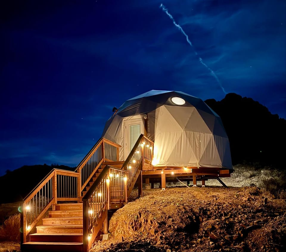Stargazer- The Dome Life Luxury tent in New River