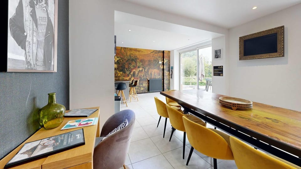 La Clef Decamp Tanzanie 20pers jacuzzi, billard baby, 30min mer House in Brittany