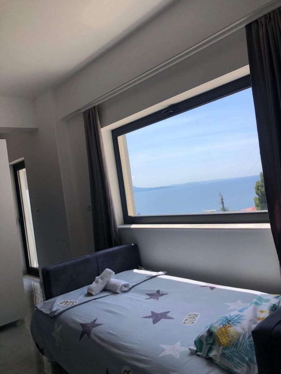 Bed, Natural landscape, Bedroom