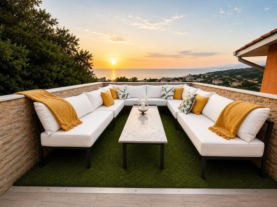 Villa Sea La Vie with Private Pool and Sauna Sea View 5 Bedrooms Villa in Ulcinj Municipality