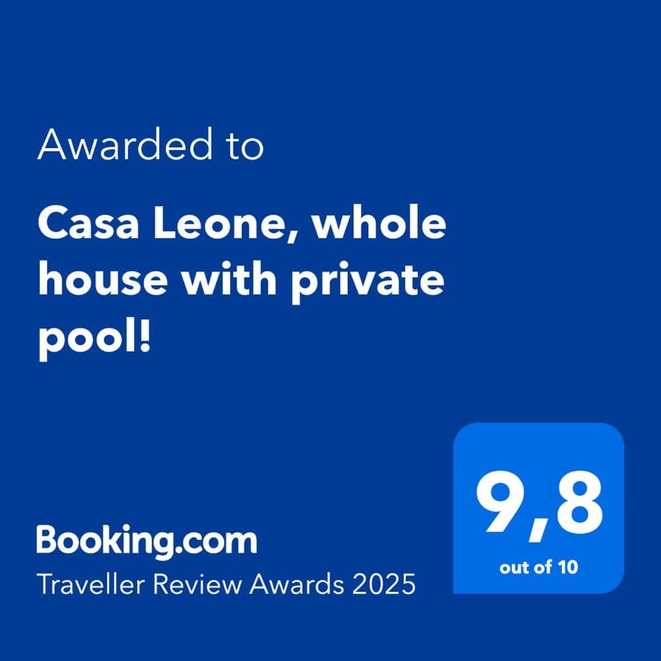 Casa Leone, whole house with private pool! House in Crete