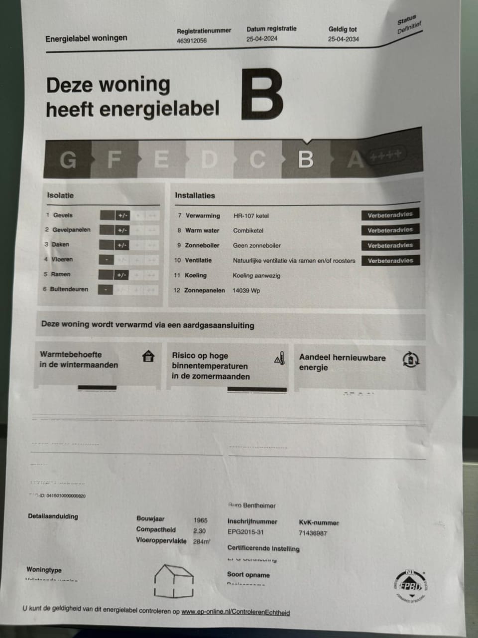 Certificate/Award
