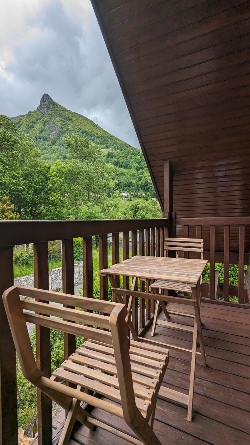 Spring, View (from property/room), Balcony/Terrace, Mountain view
