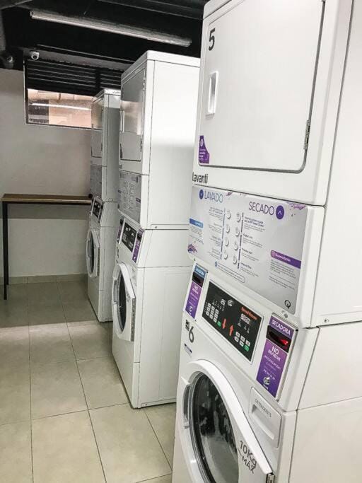 Area and facilities, laundry
