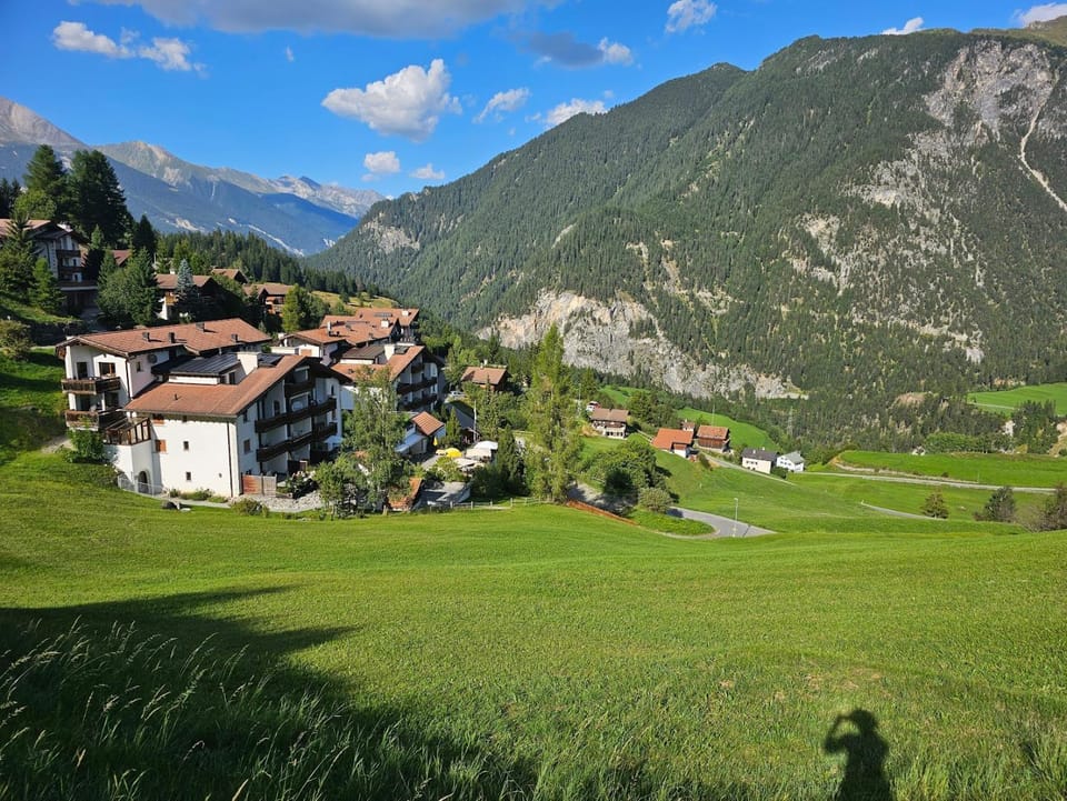 Property building, Natural landscape, Mountain view