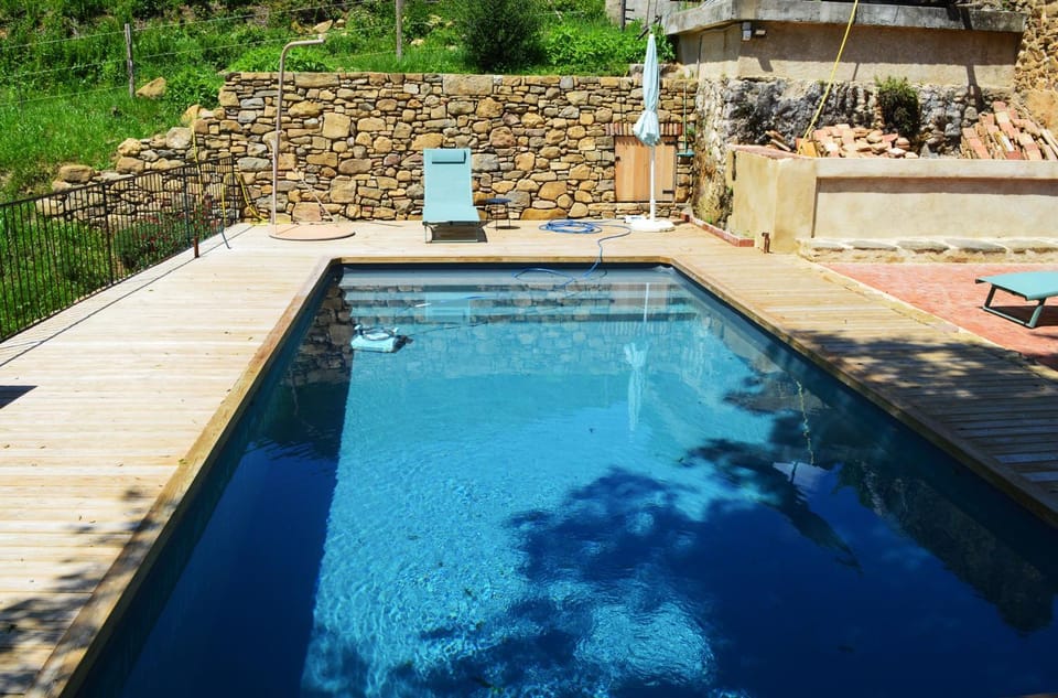 Property building, Living room, Swimming pool