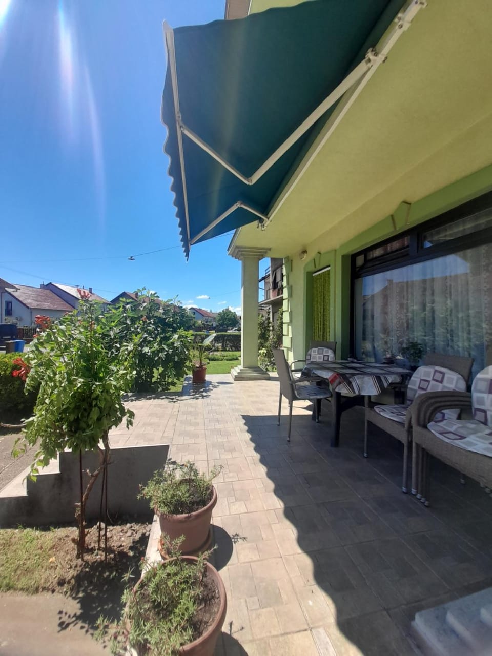 Patio, Garden, Garden view