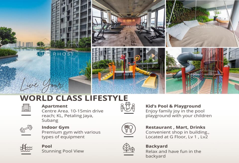 Property building, Swimming pool