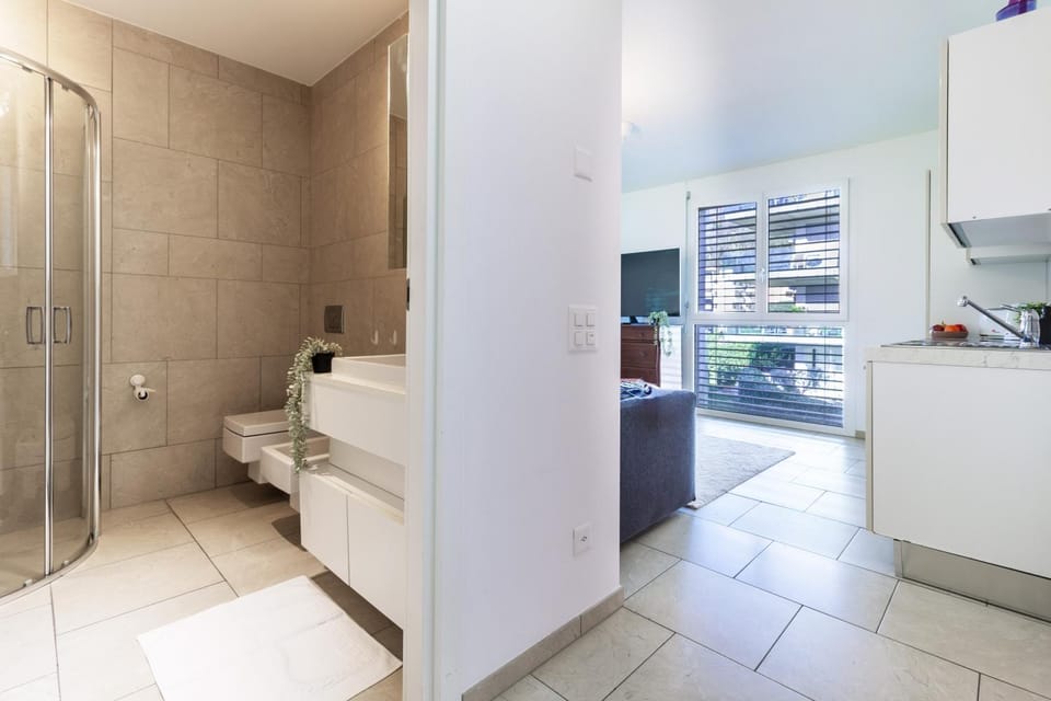 Shower, Toilet, Bathroom, towels