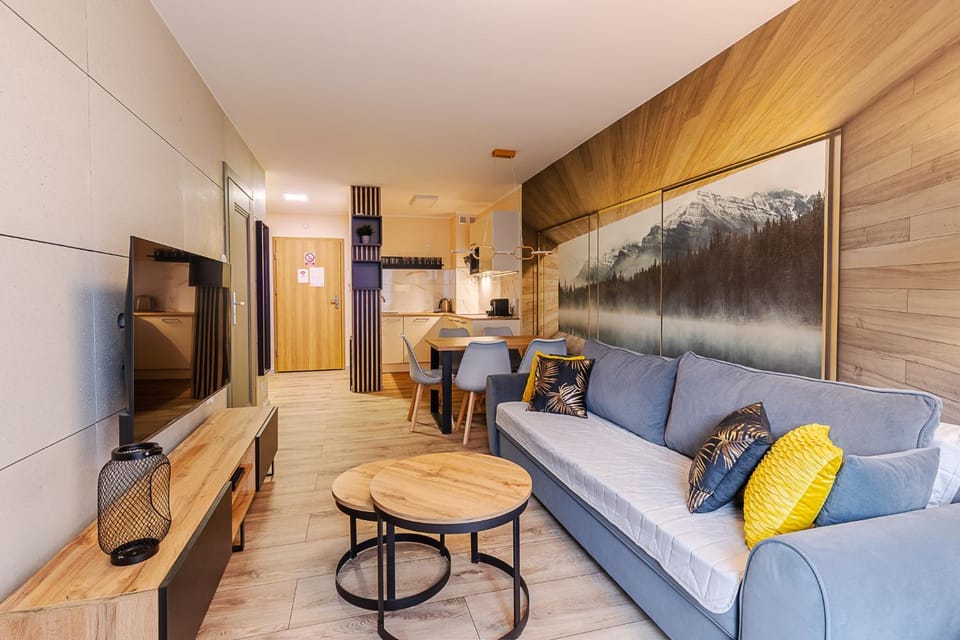 TV and multimedia, Kitchen or kitchenette, Living room, Seating area, Evening entertainment