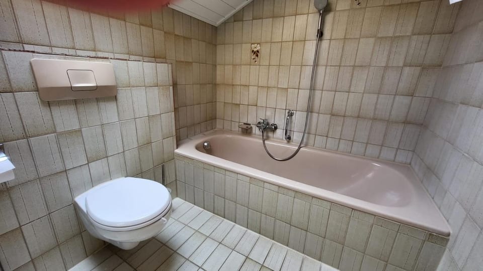 Bathroom, Living room